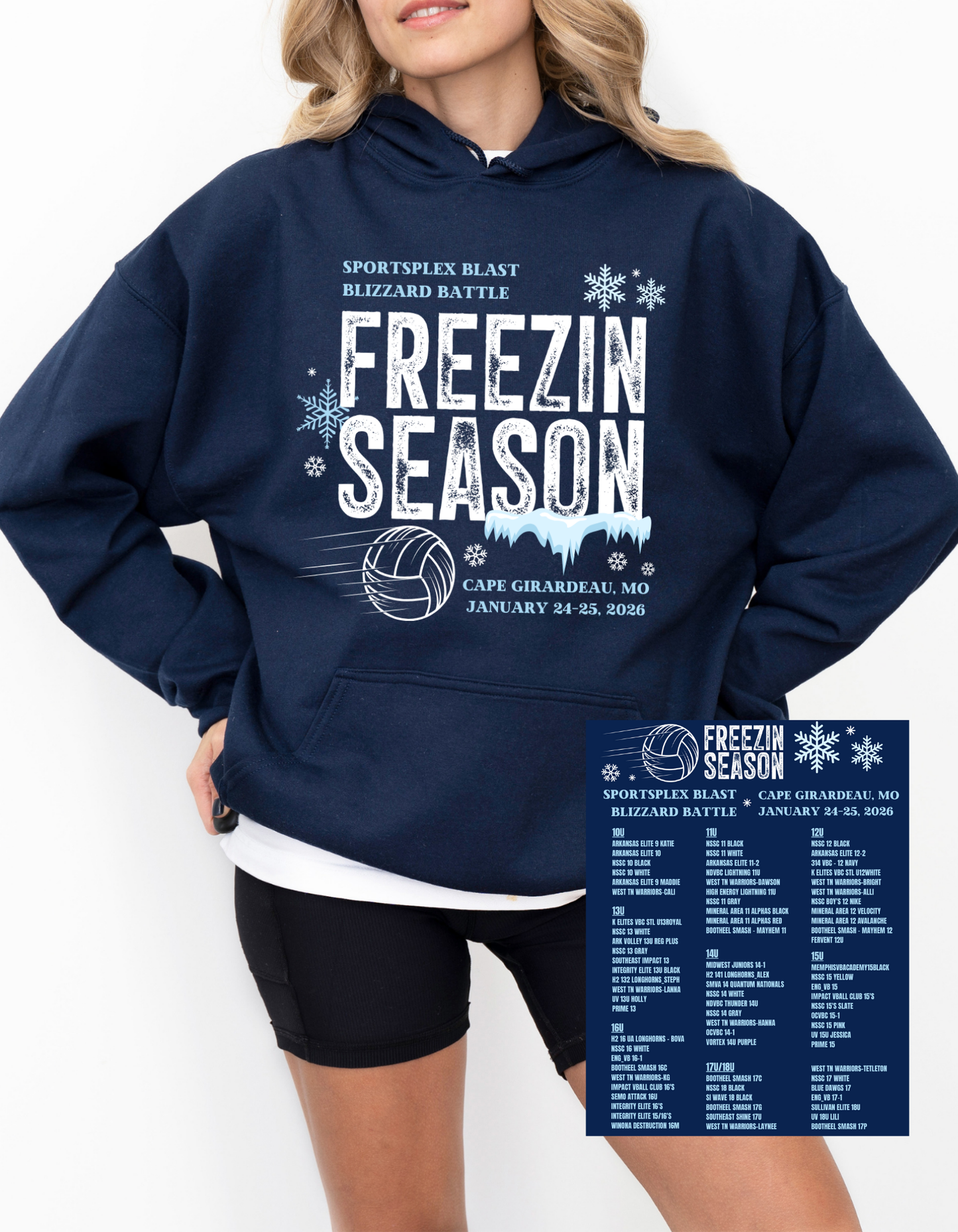 Sportsplex Blast Blizzard Battle Hoodie