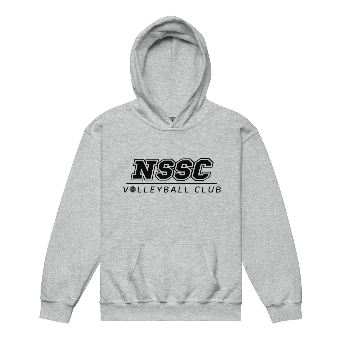 NSSC Youth Hoodie in White/Gray